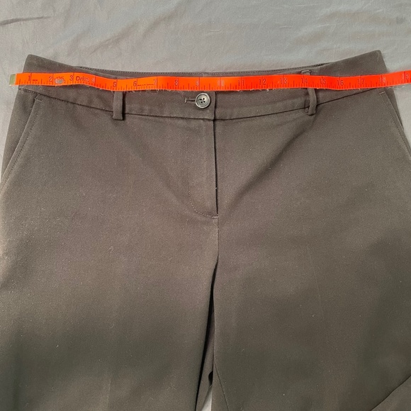 Talbots Bundle of Two Pair Signature Straight Size 12P Trousers in Black & Camel - Picture 4 of 6